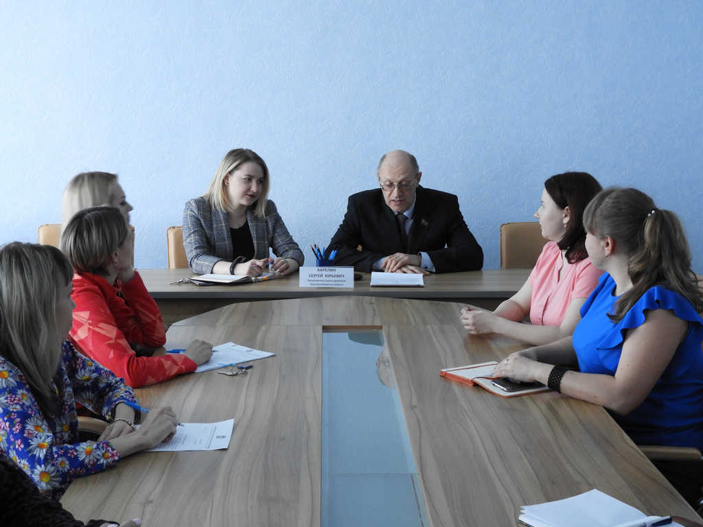 Встреча Председателя Совета депутатов с Молодежным Советом Тракторозаводского района