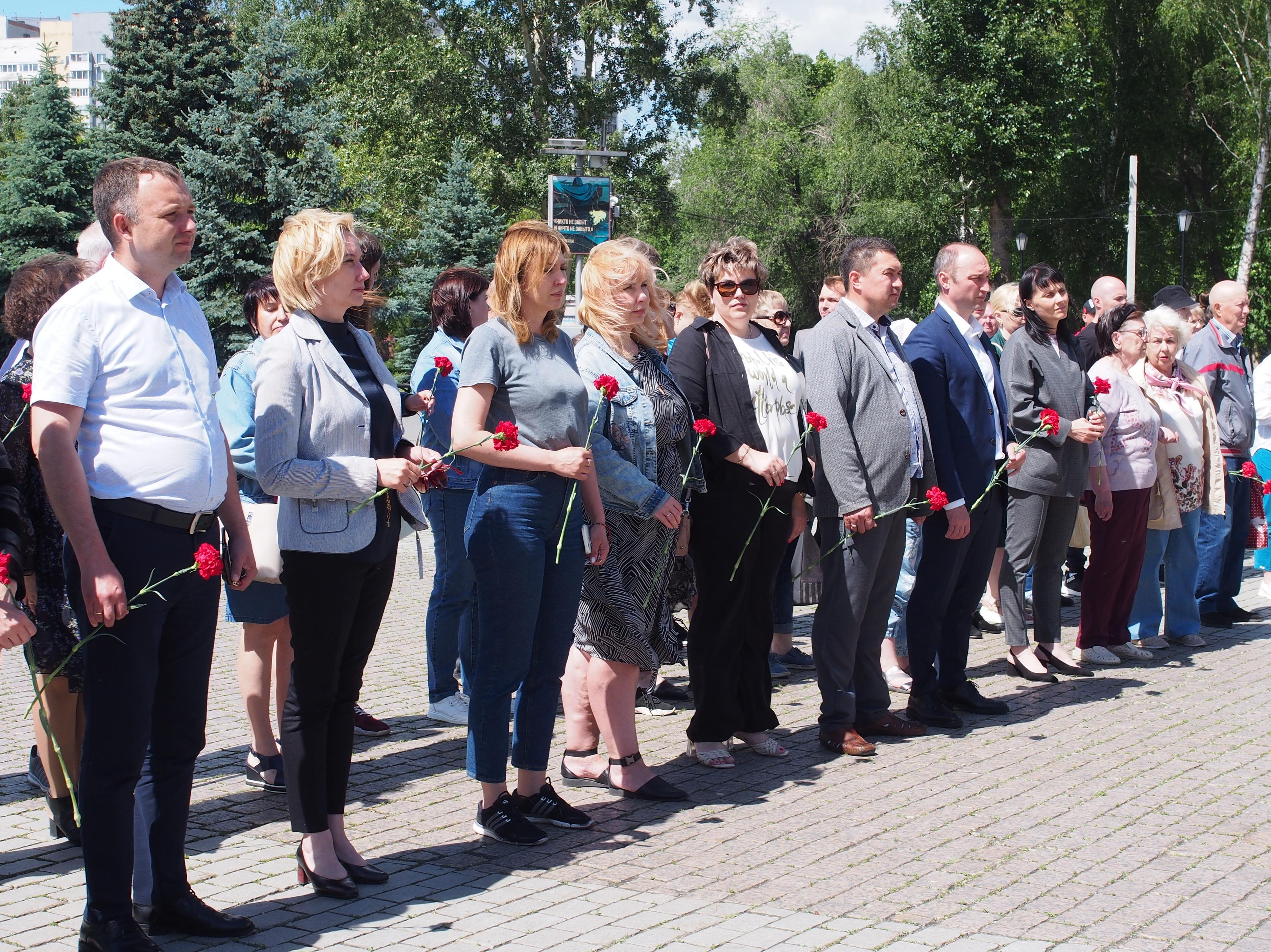 В России прошла "Минута Молчания" в память о погибших в годы Великой Отечественной войны