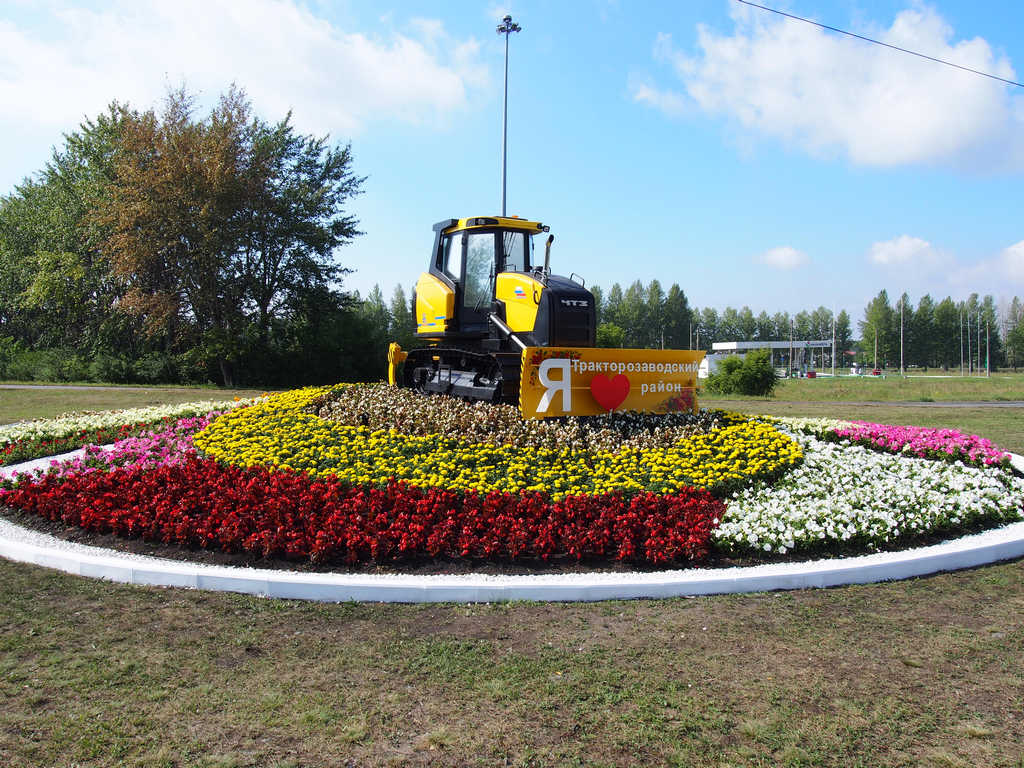 Городской конкурс цветочных клумб