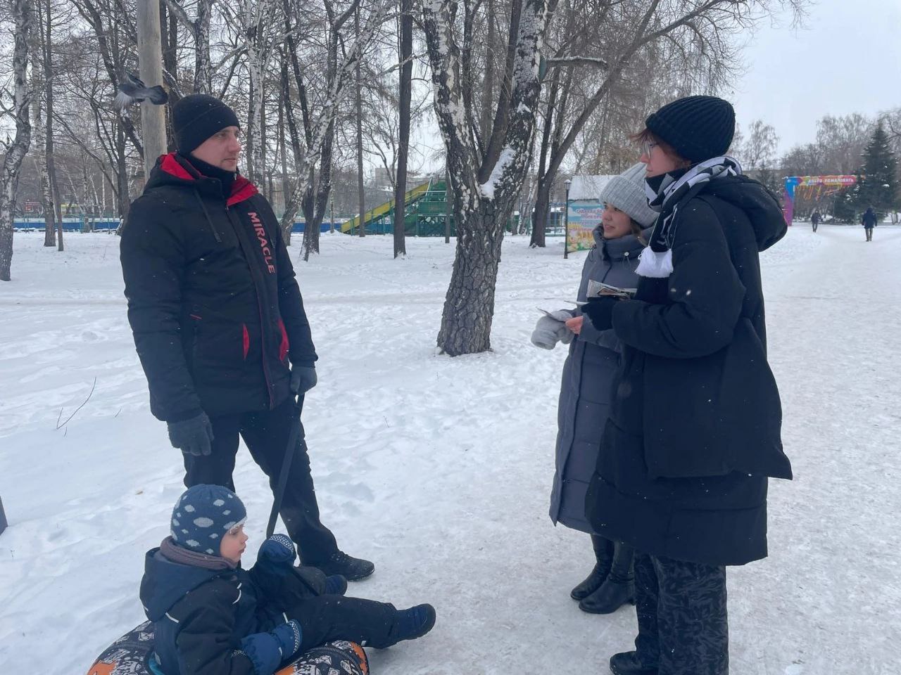 В минувшие выходные в Саду Победы прошла акция «Защити себя и тех, кого любишь»