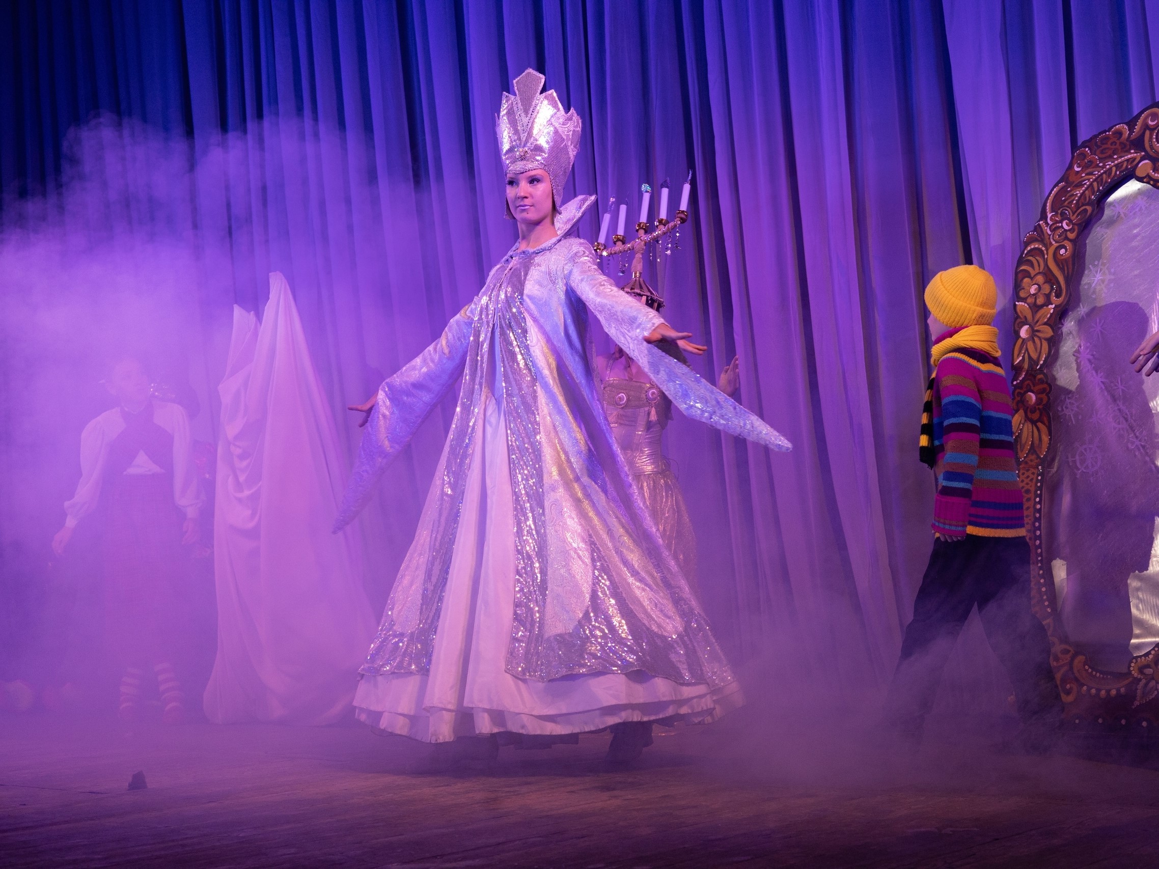 Детей военнослужащих поздравили с наступающим Новым годом