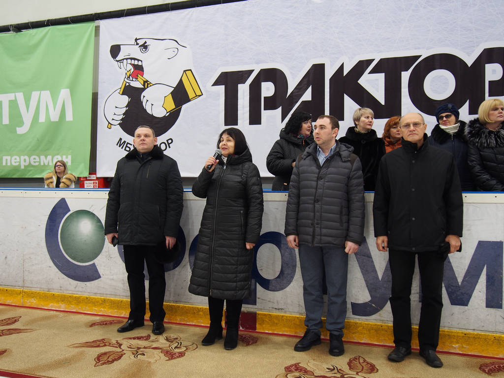 Открытие районного турнира  по хоккею «Золотая шайба - 2019»